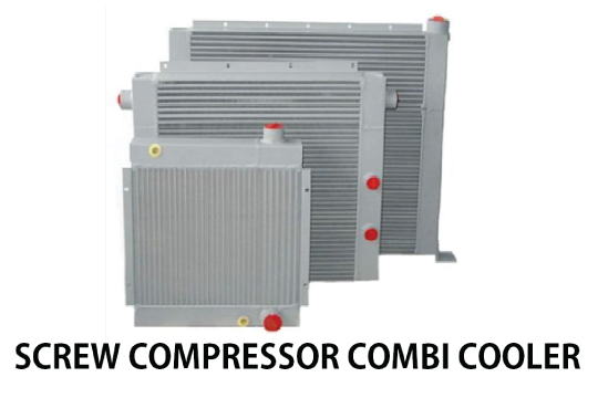 Screw Compressor Combi Cooler